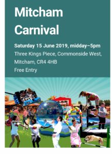 Mitcham Carnival 15th June